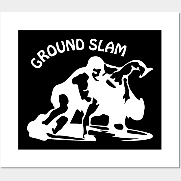 Ground Slam Wall Art by Mathew Graphic